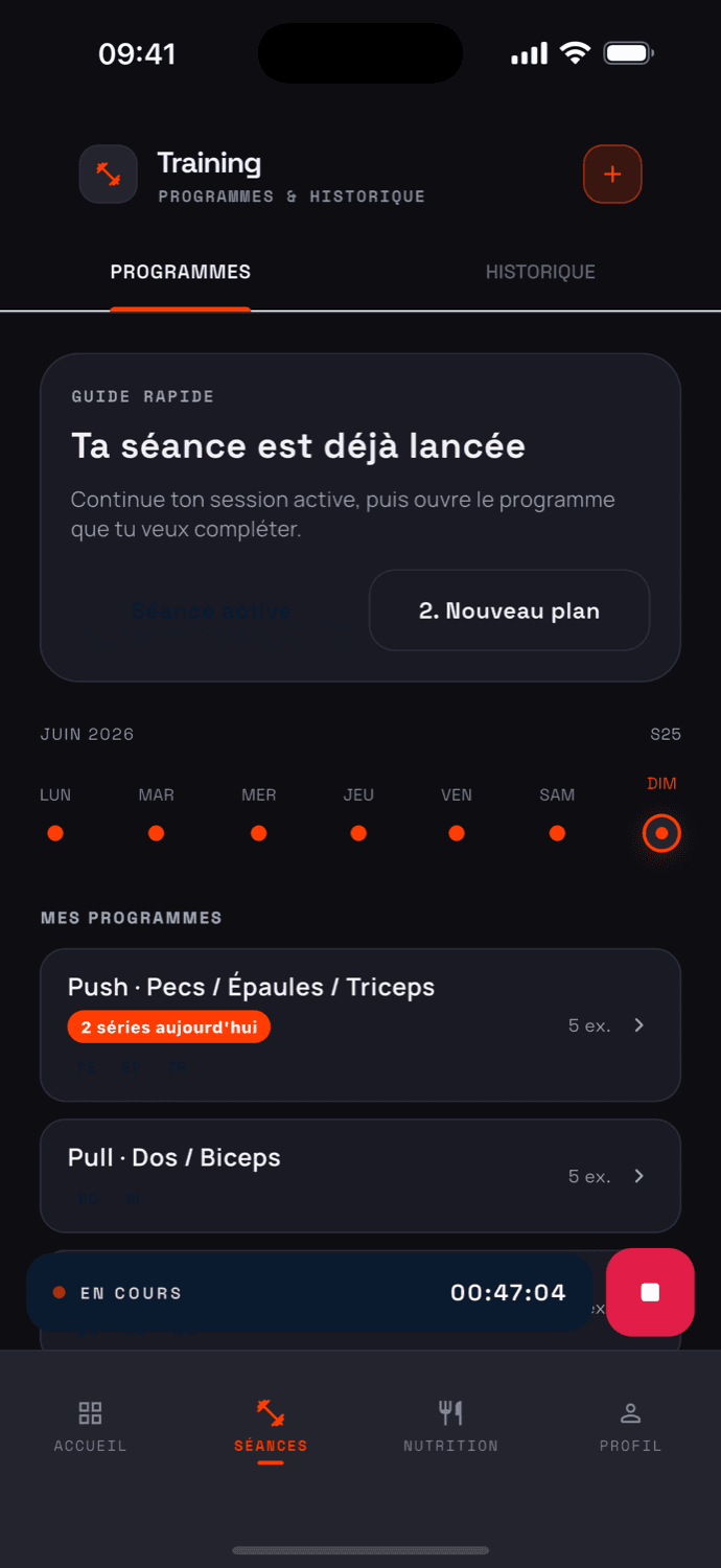 MyZenkaiFit — Programmes